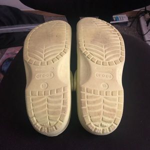 Lime Green Crocs, size 13 in men’s